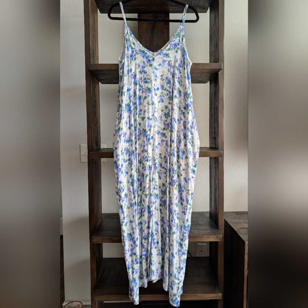 Lovestitch Blue and White Floral Dress